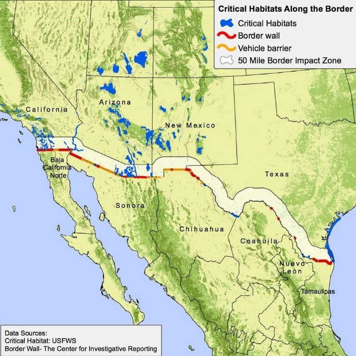 Critical Habitats Along the Border